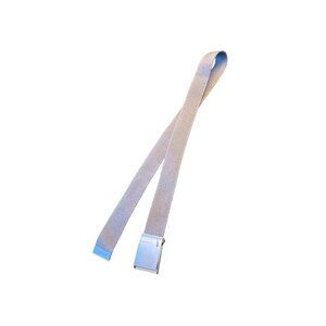 Nike Gray Canvas Belt‎ With Metal Buckle Adjustable O/S Golf Sport